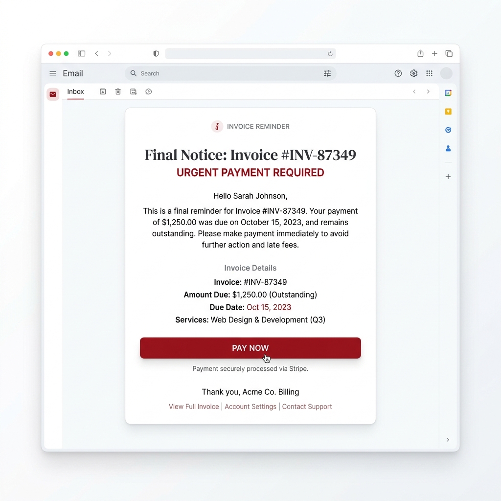 Final Notice